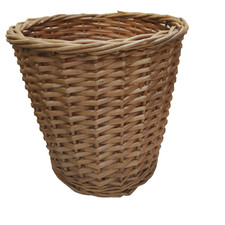 Vintage Wicker Bin Basket