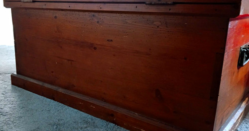 Brown wooden rectangular - brown,