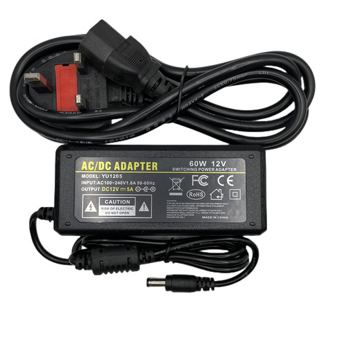 12v 60w power supply - 12v,