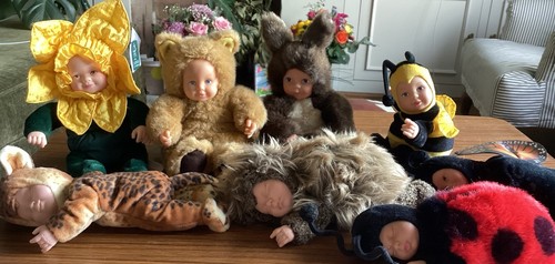 Anne geddes dolls 23cm - dolls, x