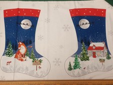 Fox & House Christmas Stocking