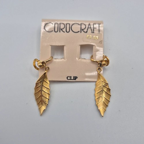 Vintage corocraft gold - corocraft, leaf
