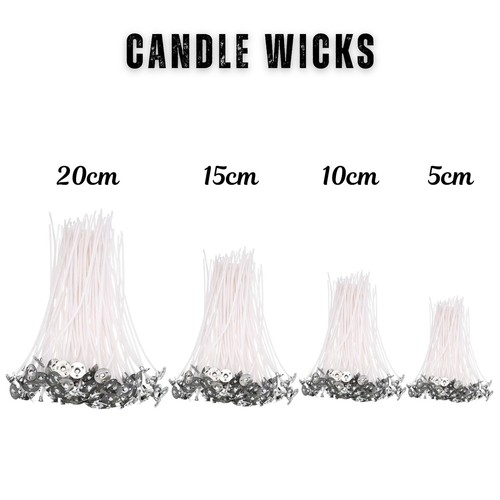 Candle wicks pre waxed - candle,