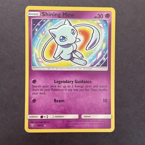 Pokémon tcg shining mew holo - tcg,