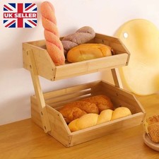 2 Tier Bamboo Kitchen Fruit