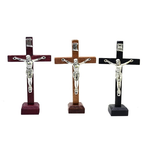 Wood cross home decor jesus - wood,
