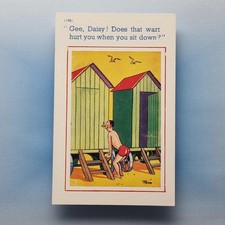 Comic Postcard C1970 Peeping Tom Bathing Machine Wart TROW Brook Publishing