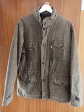 Barbour Cotton Sapper Wax Jacket Small Brown