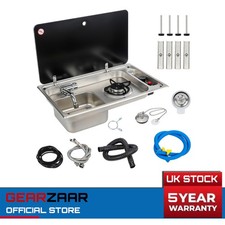 RV Sink Cooker RH & Tap