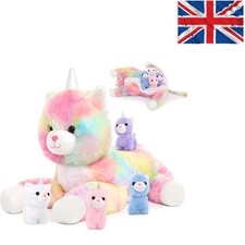 Charming 60cm Unicorn Cat with