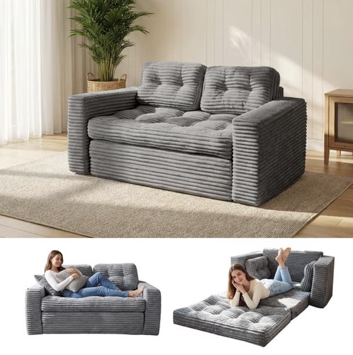 Convertible sofa bed - 2-in-1,