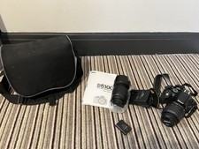Nikon D5100 DSLR Camera with 2 lenses, bag & accessories. Very good condition