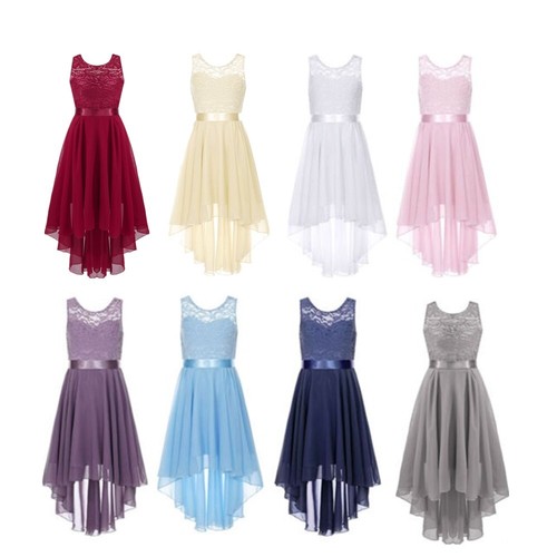 Kids girls lace chiffon - lace, prom