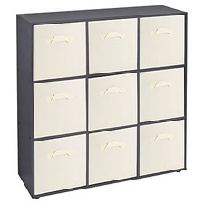 Wooden 9 Cubed Cupboard