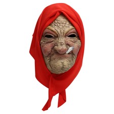 Halloween Face Cover Red