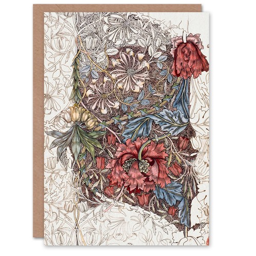 William morris art card - william,