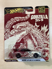 Hot wheels Nissan Skyline GT-R (R34) Godzilla on Real Riders rare new on card