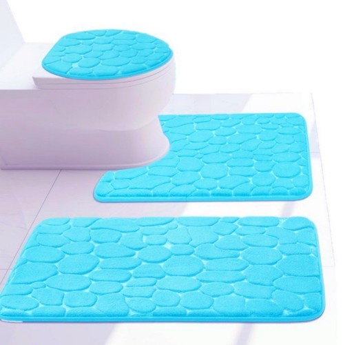 Rock design bathroom 3pc - 3pc, set