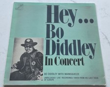 Bo Diddley with Mainsqueeze  Hey... Bo Diddley In Concert A1/BI  Vinyl