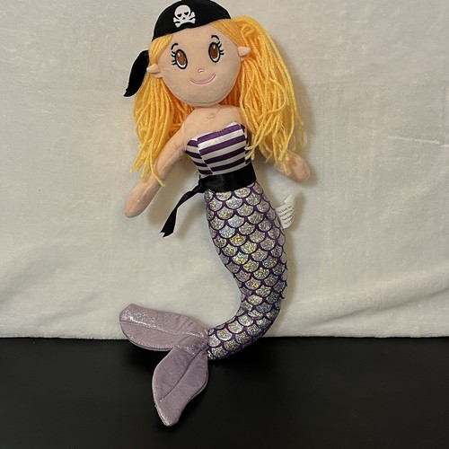 Mermaid pirate plush doll - mermaid,