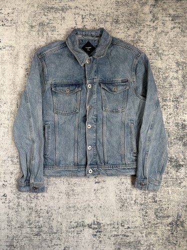 Superdry denim jacket mens - superdry,