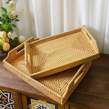 Wicker Serving Tray