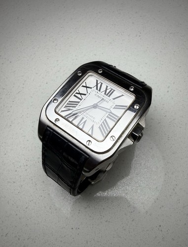 Cartier santos 100 w20073x8 - cartier,