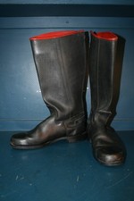 Vintage Belstaff Trail master England leather motorcycle boots 12 revival biker