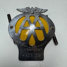 AA METAL CAR MEMBERSHIP BADGE