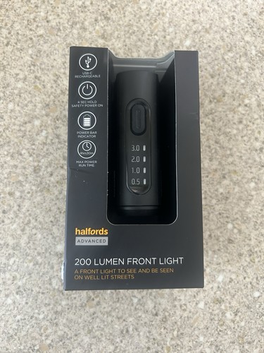 Halfords advanced 200 lumen - halfords,