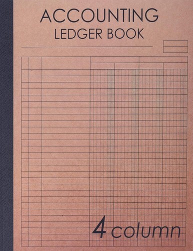 Accounting ledger book - book, 4