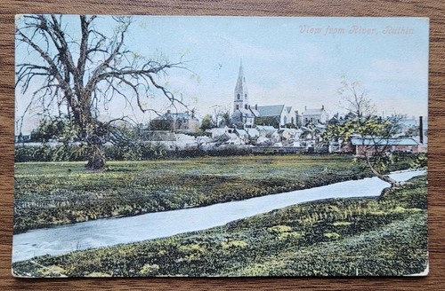 1905 ruthin view from river - 1905,