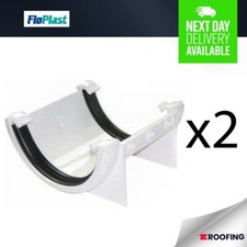 2x FloPlast RU1B Half Round