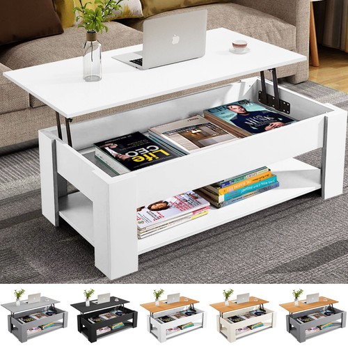 Wooden coffee table with - table,