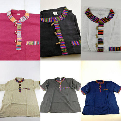 Grandad hippie shirt - hippie,