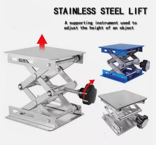 10cm aluminum router lift - aluminum,