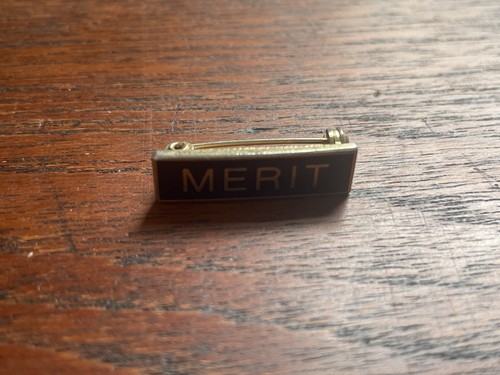 Vintage school uniform merit - school,