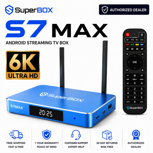 New superbox max - new, s7