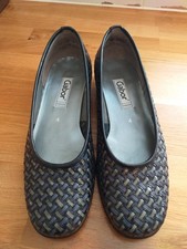 Gabor Flat Gold & Purple woven