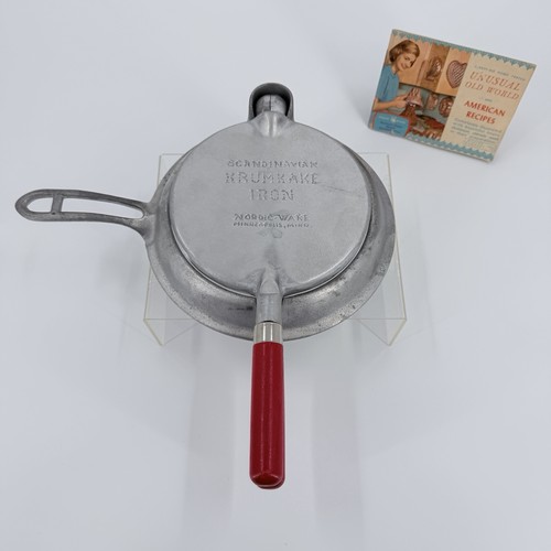 Vintage scandinavian krumkake - vintage,