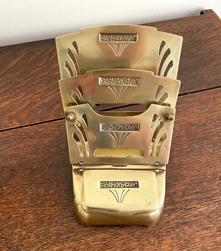 Art deco brass freestanding - art,