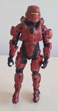HALO 4 Red Spartan McFarlane Microsoft 2012 Articulated Action Figure 5.5”