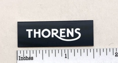Thorens turntable badge logo - turntable,