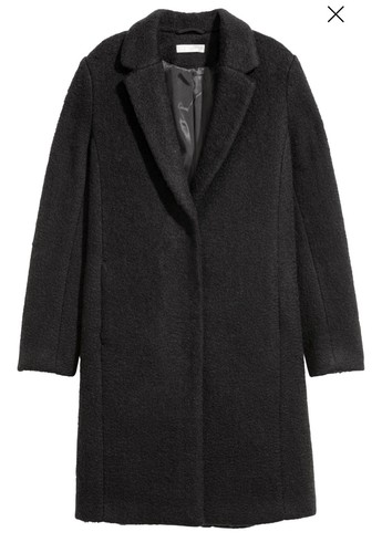 Black short wool - h&m,