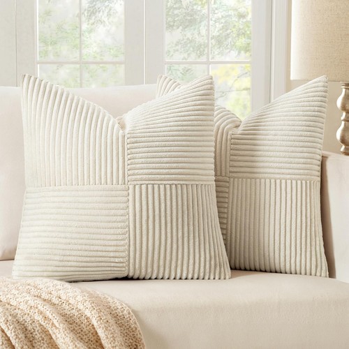 Miulee cream cushion covers - cushion, 50