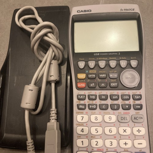 Casio 9860gii advanced - casio, fx-9860gii