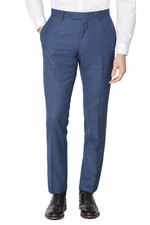 Bright blue suit trousers - blue,