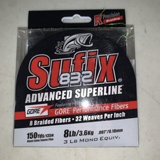 Suffix 660-008L; 832 Braid 8lb