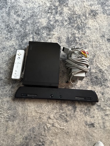 Nintendo wii black - wii, console