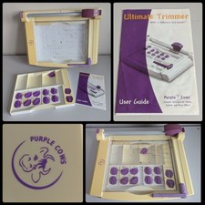 Purple Cows Ultimate Trimmer - With 13 Blades - For Crafts, Hobby, School & Home